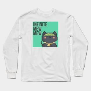 Pixel Cat 048 Long Sleeve T-Shirt